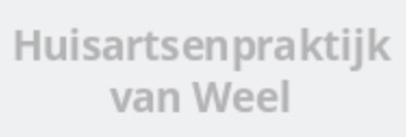 Huisartsenpraktijk van Weel